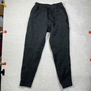 Leg3nd Jogger Pants Mens Large Black Fleece Lined Training Relaxed Athleisure